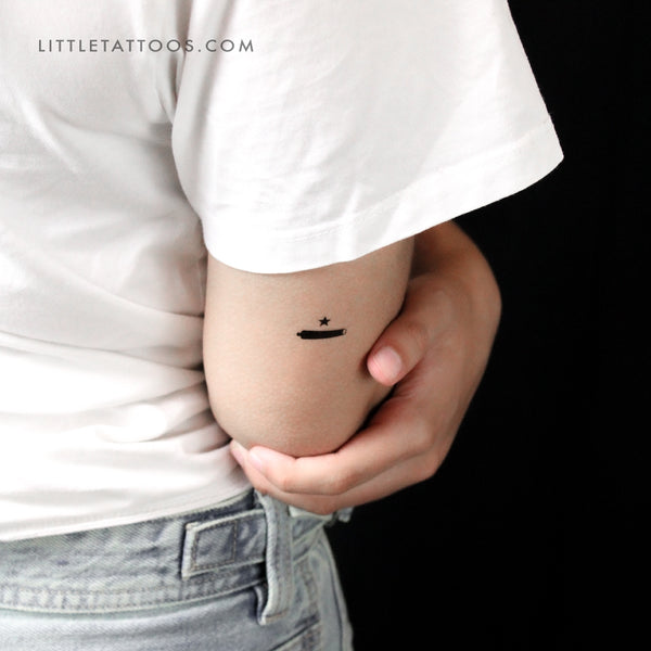 Small Come And Take It Temporary Tattoo - Set of 3