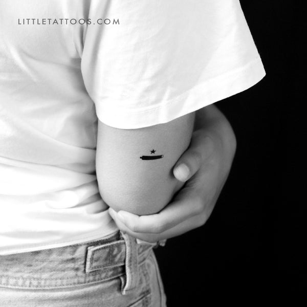 Small Come And Take It Temporary Tattoo - Set of 3