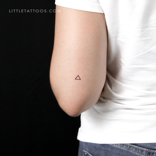 Little Triangle Temporary Tattoo - Set of 3