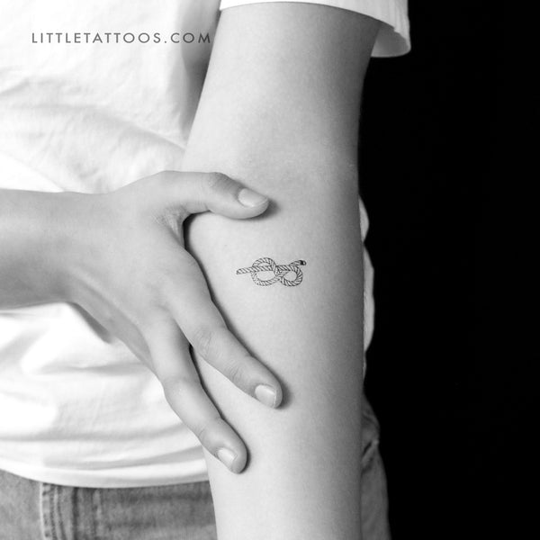 Figure-eight Knot Temporary Tattoo - Set of 3