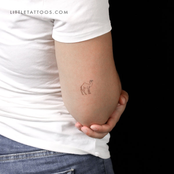 Camel Temporary Tattoo - Set of 3