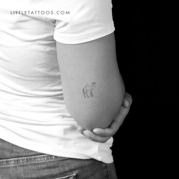 Camel Temporary Tattoo - Set of 3