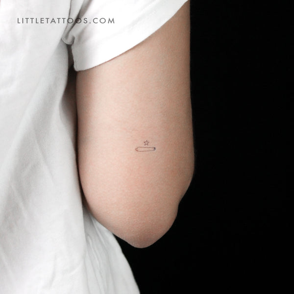 Little Come And Take It Temporary Tattoo - Set of 3