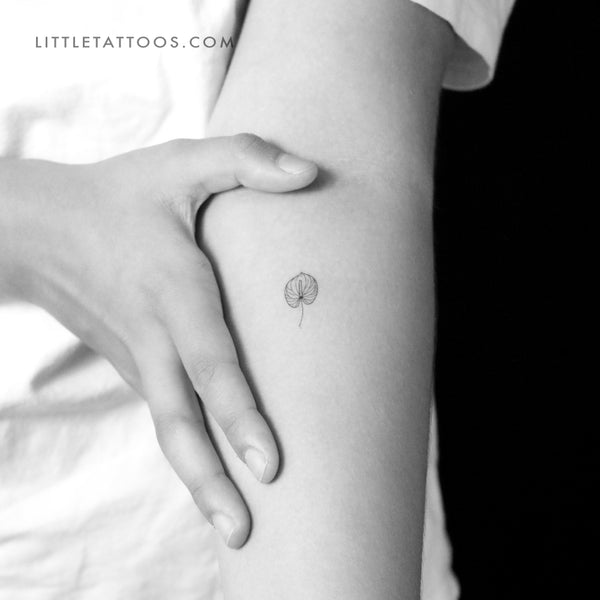 Anthurium Temporary Tattoo - Set of 3