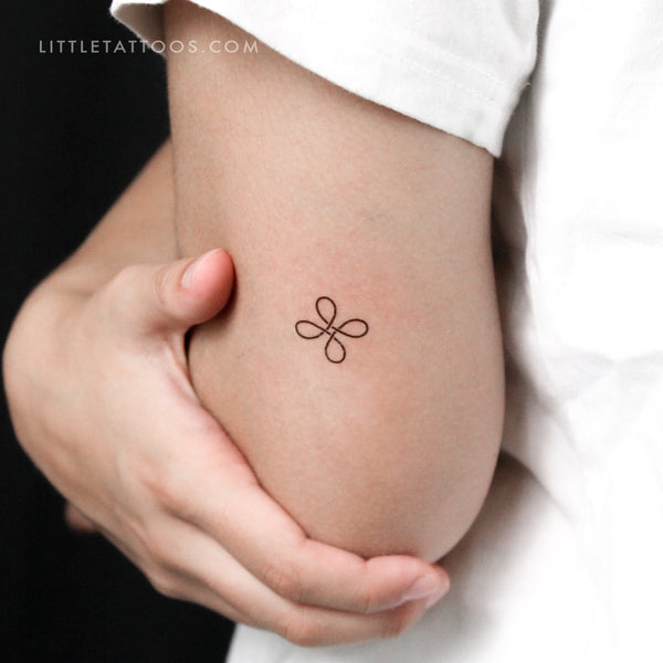 Good Luck Celtic Symbol Temporary Tattoo - Set of 3