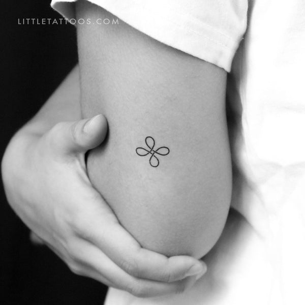 Good Luck Celtic Symbol Temporary Tattoo - Set of 3