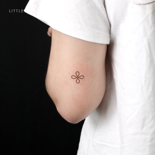 Good Luck Celtic Symbol Temporary Tattoo - Set of 3