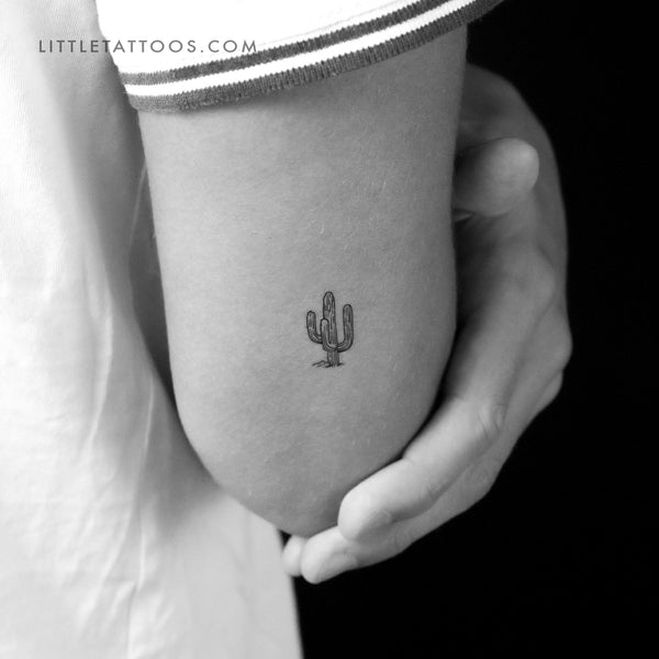 Saguaro Temporary Tattoo - Set of 3