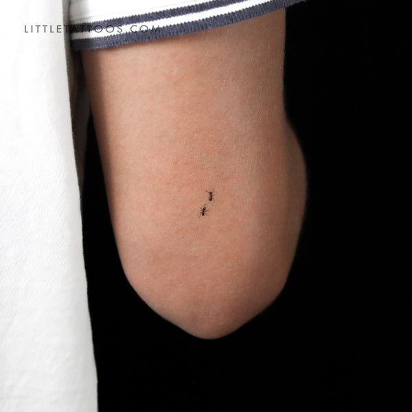 Ant Couple Temporary Tattoo - Set of 3