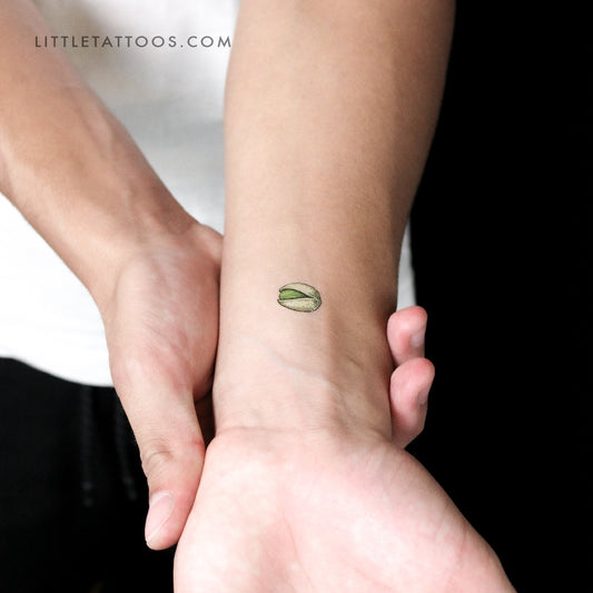 Pistachio Temporary Tattoo - Set of 3