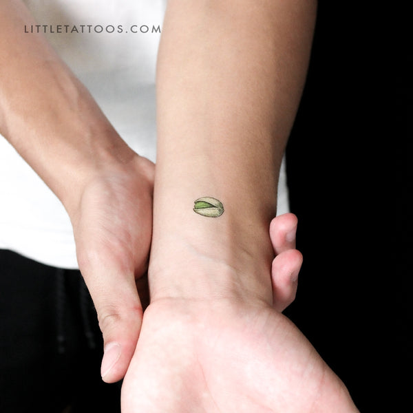 Pistachio Temporary Tattoo - Set of 3