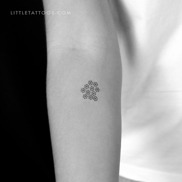 Stelle Pasta Temporary Tattoo - Set of 3