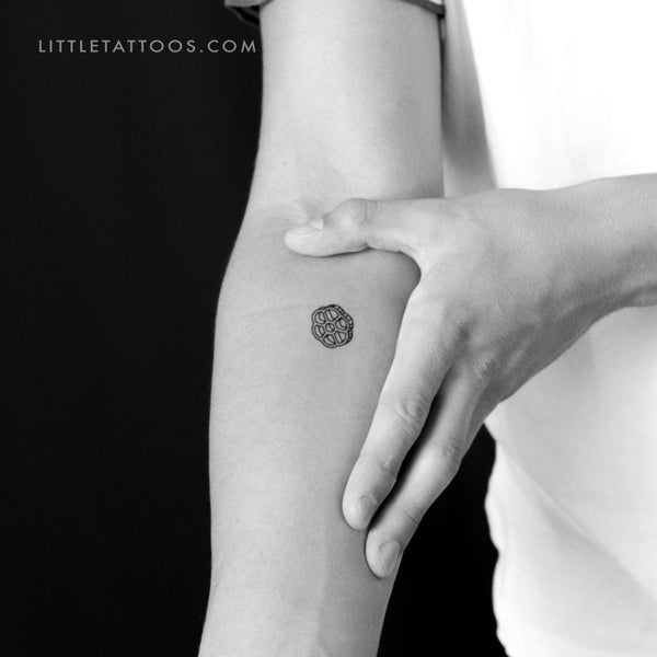 Rotelle Pasta Temporary Tattoo - Set of 3