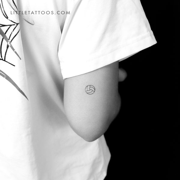 Barcelona Crest Football Temporary Tattoo - Set of 3