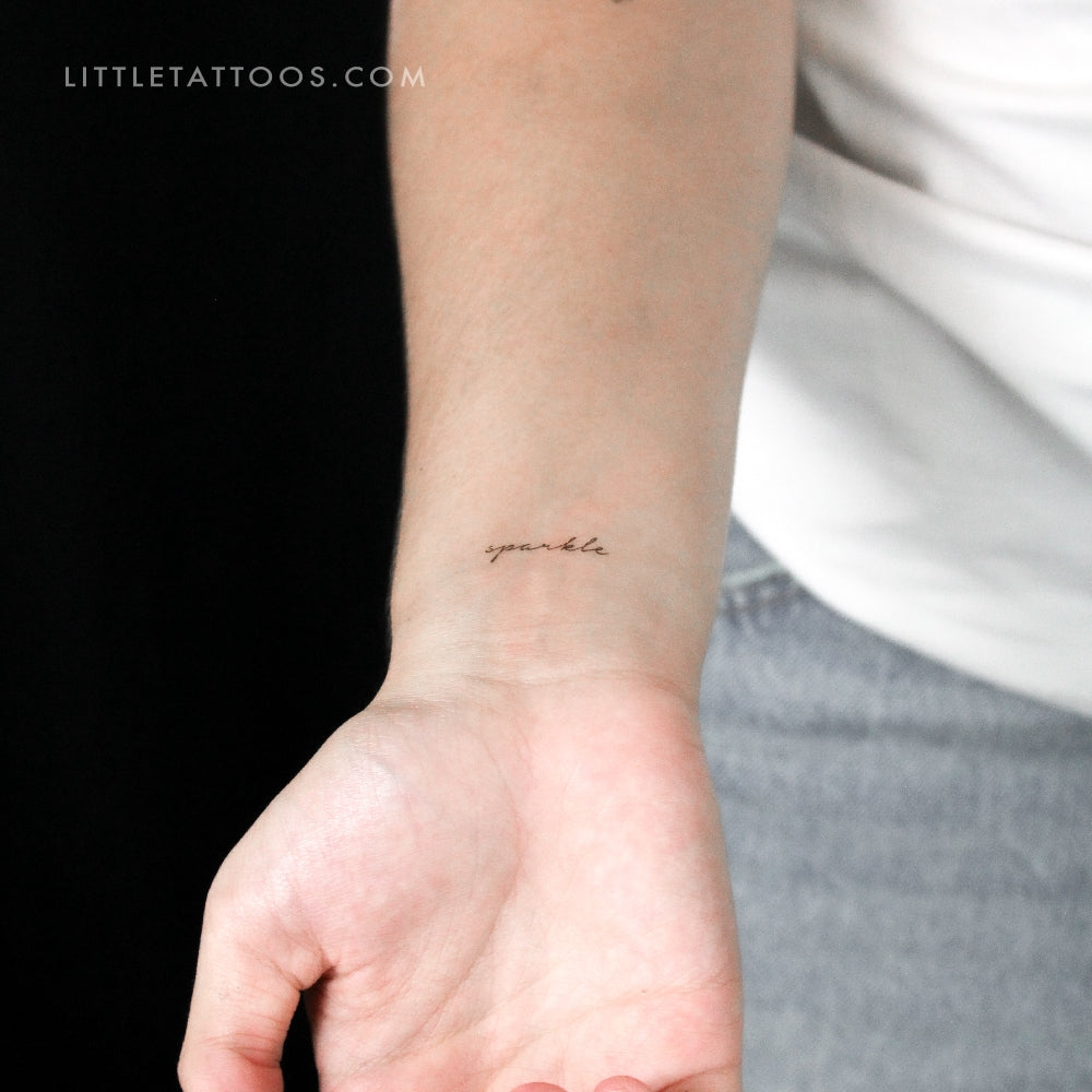 Sparkle Temporary Tattoo - Set of 3