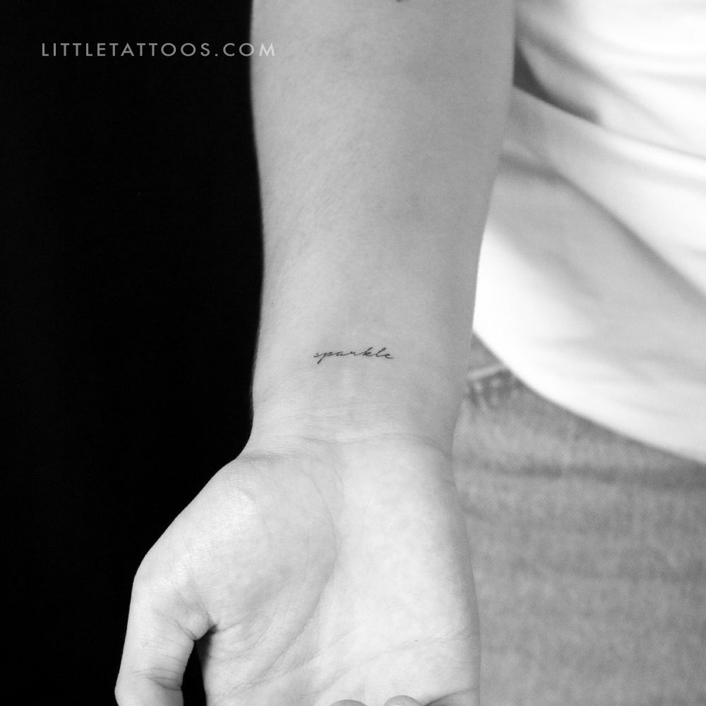 Sparkle Temporary Tattoo - Set of 3