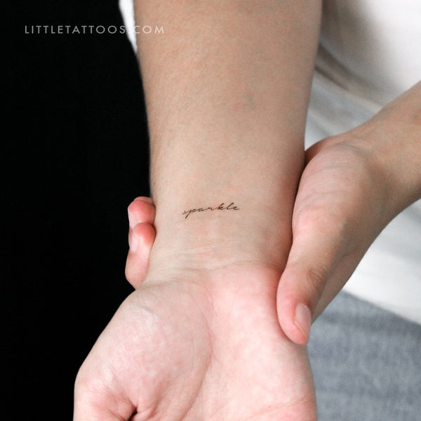 Sparkle Temporary Tattoo - Set of 3