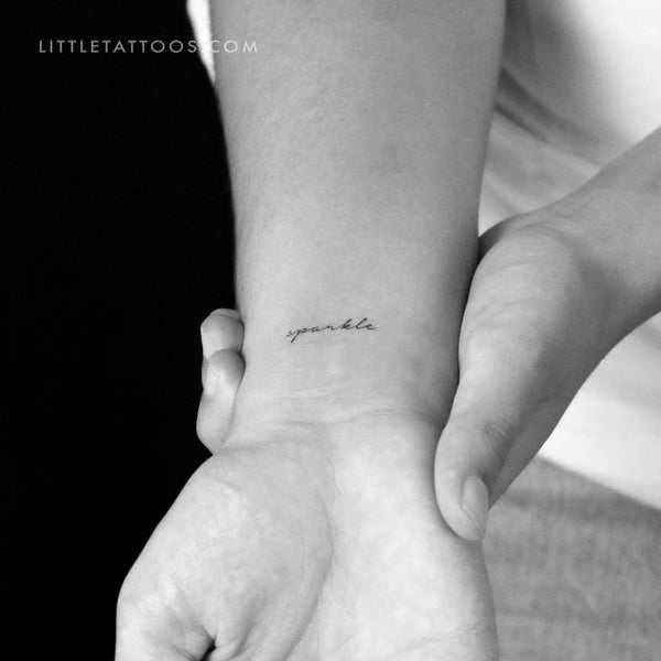 Sparkle Temporary Tattoo - Set of 3