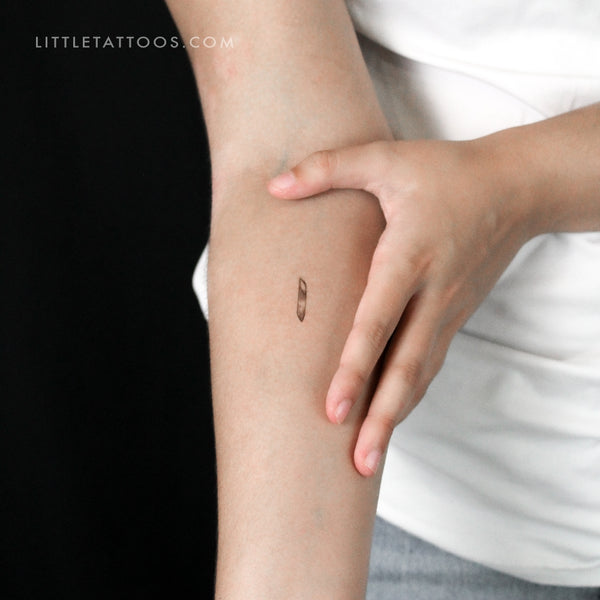 Penne Pasta Temporary Tattoo - Set of 3