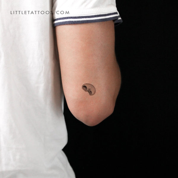 Pipe Rigate Pasta Temporary Tattoo - Set of 3