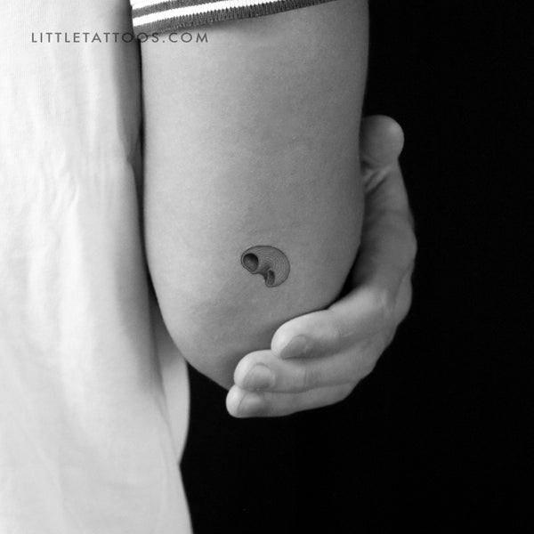 Pipe Rigate Pasta Temporary Tattoo - Set of 3