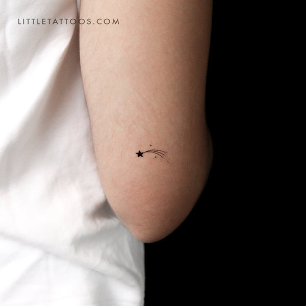 Shooting Star Temporary Tattoo - Set of 3