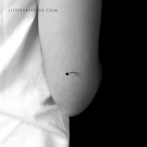 Shooting Star Temporary Tattoo - Set of 3