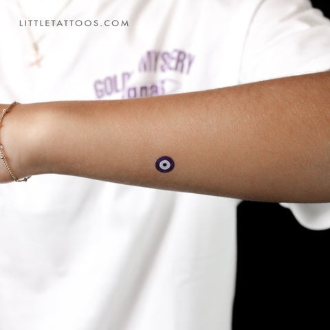 Nazar Evil Eye Temporary Tattoo - Set of 3