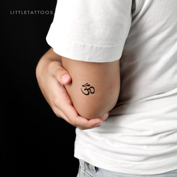Om Temporary Tattoo - Set of 3