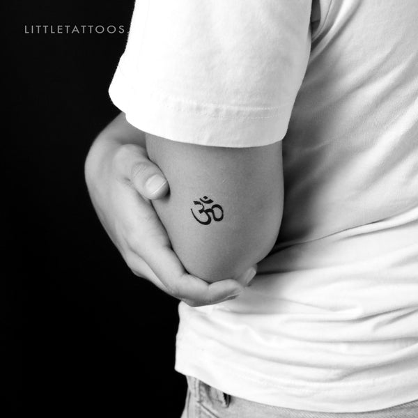 Om Temporary Tattoo - Set of 3