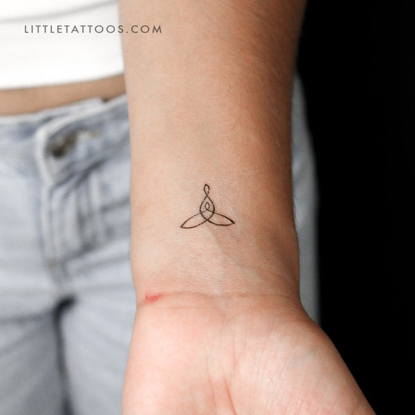 Mother And Child Symbol Temporary Tattoo - Set of 3