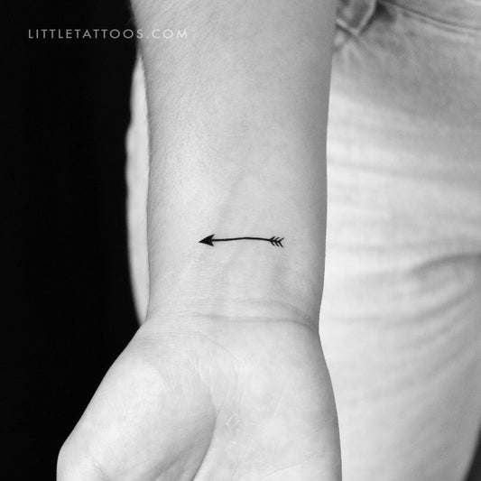 Tatuaje temporal de flecha pequeña - Juego de 3
