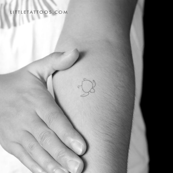 Turtle Temporary Tattoo (Set of 3)