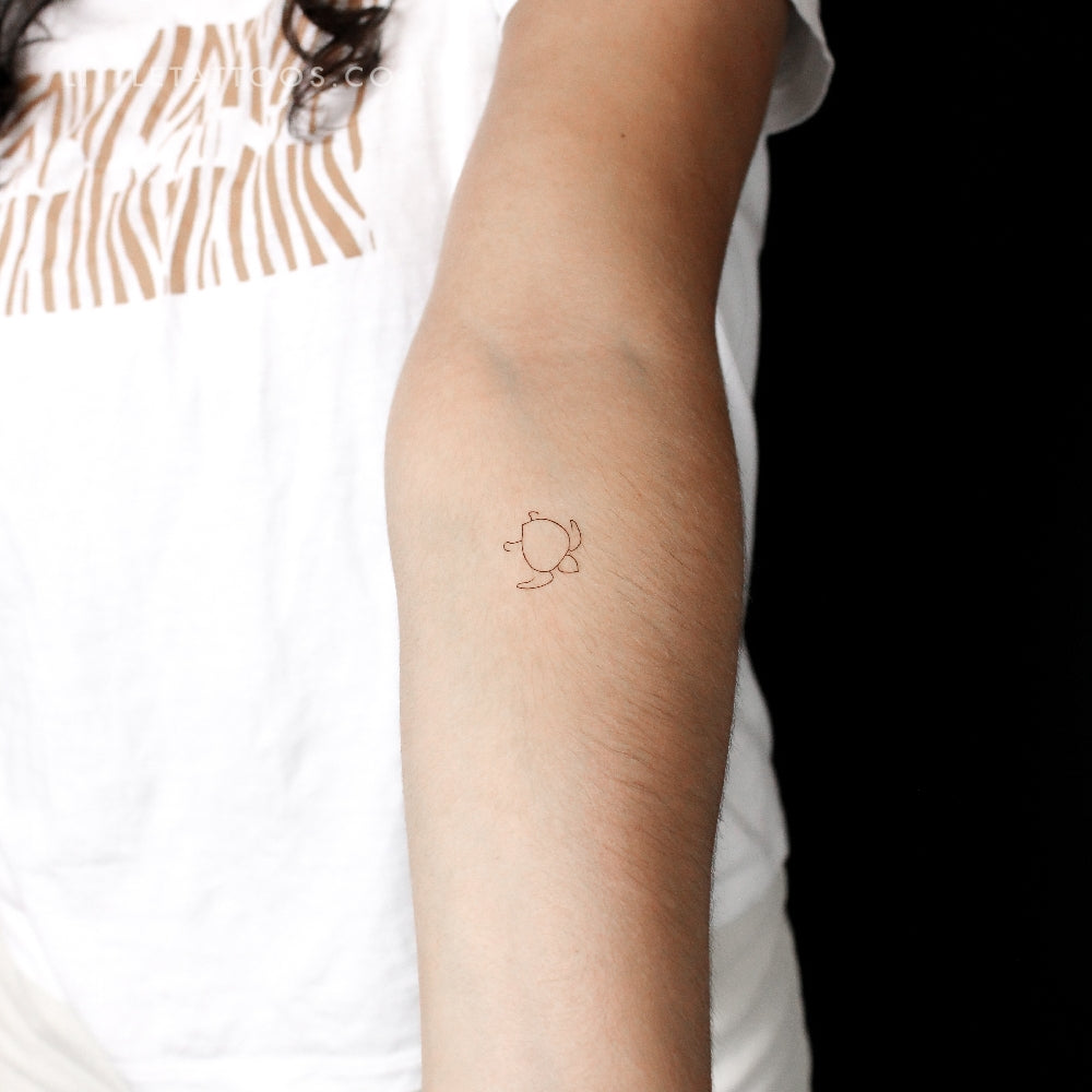 Turtle Temporary Tattoo (Set of 3)