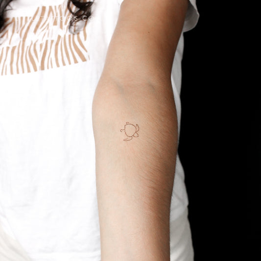 Turtle Temporary Tattoo (Set of 3)