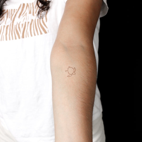 Turtle Temporary Tattoo (Set of 3)