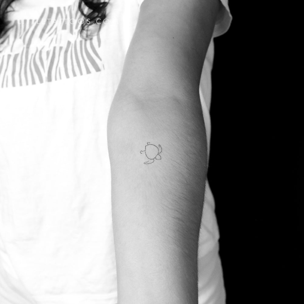 Turtle Temporary Tattoo (Set of 3)