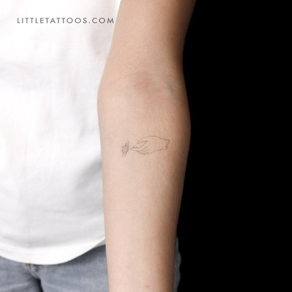 Saturn by Jakenowicz Temporary Tattoo - Set of 3