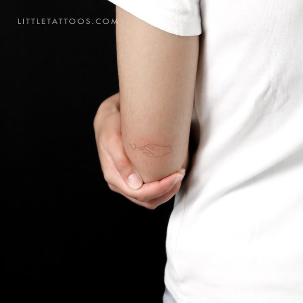 Luna by Jakenowicz Temporary Tattoo - Set of 3