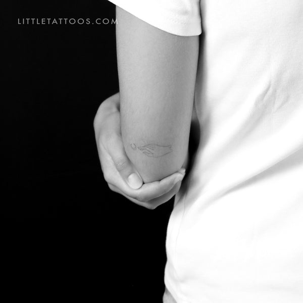 Luna by Jakenowicz Temporary Tattoo - Set of 3