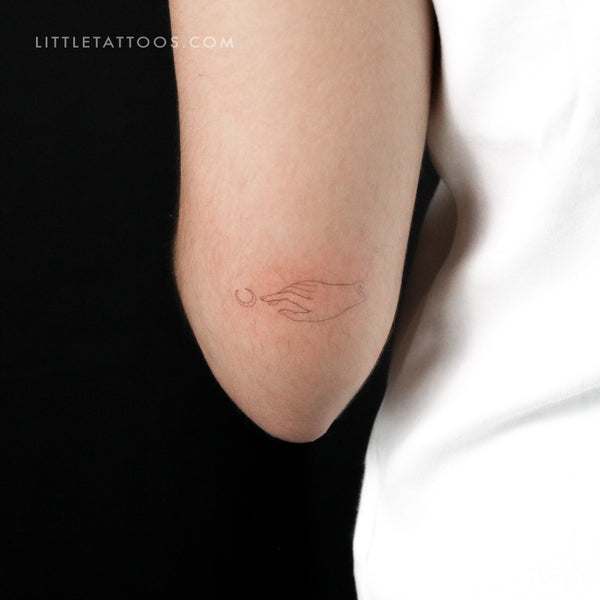 Luna by Jakenowicz Temporary Tattoo - Set of 3