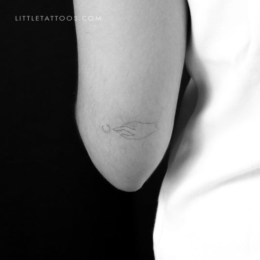 Luna by Jakenowicz Temporary Tattoo - Set of 3