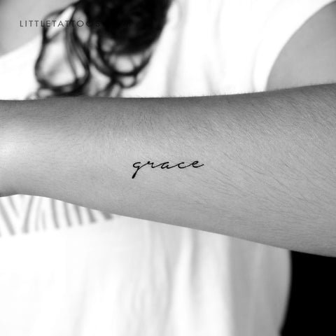 Grace Temporary Tattoo - Set of 3