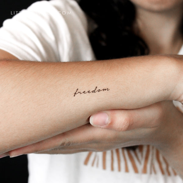 Freedom Temporary Tattoo - Set of 3