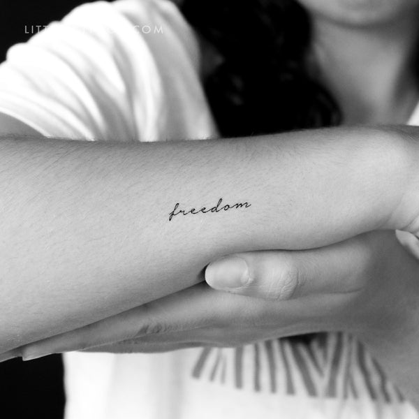 Freedom Temporary Tattoo - Set of 3