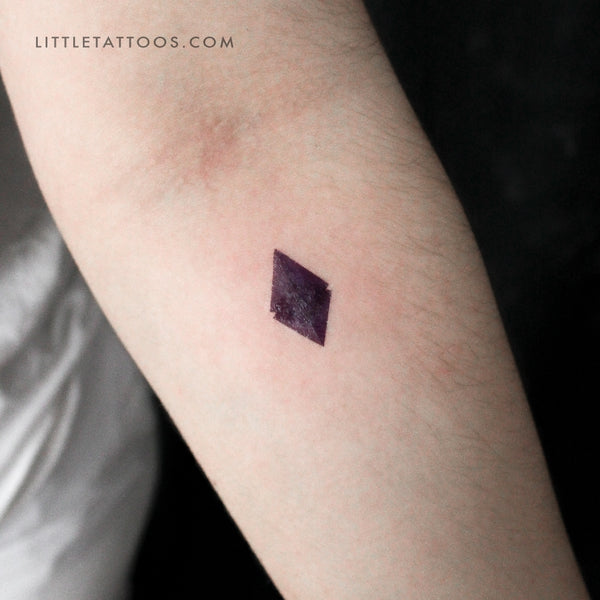 Translucent Ethereum Logo Temporary Tattoo - Set of 3
