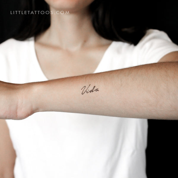 Vida Temporary Tattoo - Set of 3