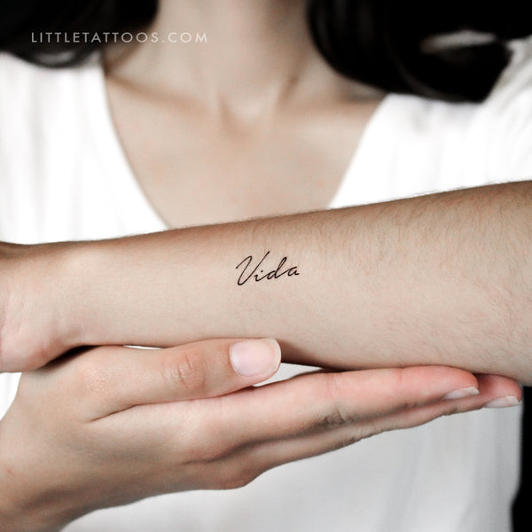 Vida Temporary Tattoo - Set of 3
