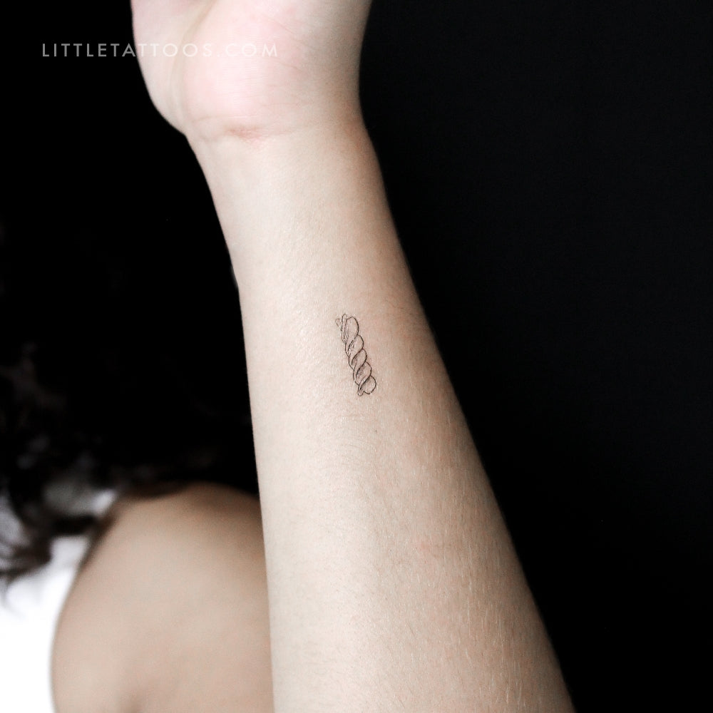 Tatuaje temporal de fusilli - Juego de 3