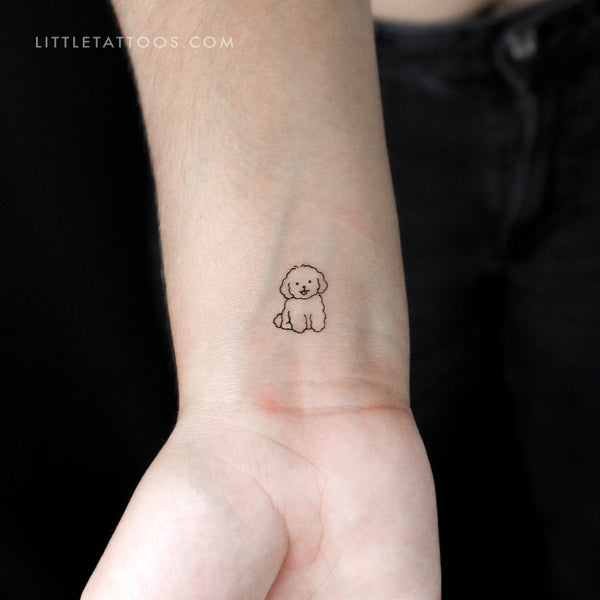 Maltipoo Temporary Tattoo - Set of 3